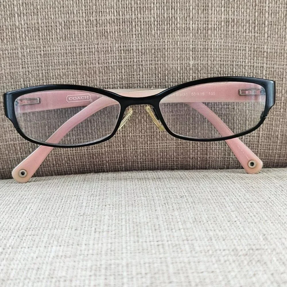 Coach Willow Women Eyeglasses/Glasses Frame Satin Black HC5007 50[]16 135 - Picture 3 of 12